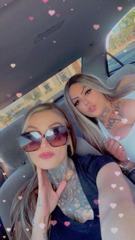 Two Best Friends Female Escort in Las Vegas — Tattooed, Sweet & Playful - 1