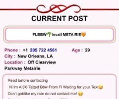 FLBBW Pooler Area Outcall/Incall — Savannah GA - Image 6