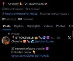 Galveston VIP MontyStrokes — Young 10-inch stud - Image 6
