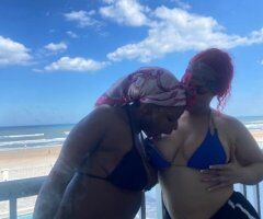 Daytona escorts - Honey N Skyy in Daytona Beach — Lesbian Beach Kissing & Oral (Two Girls)