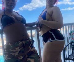 Honey N Skyy in Daytona Beach — Lesbian Beach Kissing & Oral (Two Girls) - Image 4