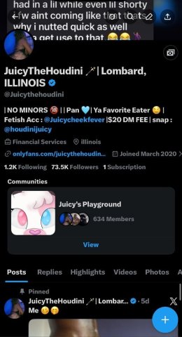 JuicytheHoudini Adult Performer (No BBJ/BB/DATY/GFE) — Nashville Outcalls - 1