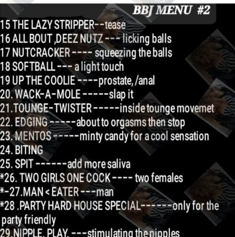 Philadelphia Fetish Menu (Incall & Outcall) — Now Scheduling - 1