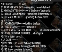 Philadelphia Fetish Menu (Incall & Outcall) — Now Scheduling - Image 5