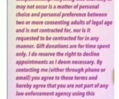 Columbia SC Incall Deals — Rules, Deposits, and No Negotiating - Image 2