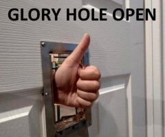 Discreet mouth-focused play with private glory-hole setup - Image 2