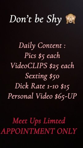 Killeen, TX Female Escort — Limited session dates at fixed $25 - 1