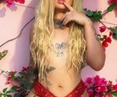 Houston Female Escort — Inked blonde doll with A-cup, big blue eyes & ass play - Image 11