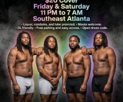Atlanta escorts - Freak Party in southside THICK MEN AND CHASER