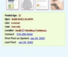 Shreveport LA Female Escort — “new to the game” dating vibe & nude pics - Image 3