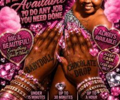 Eastern Shore MD Quick Incall Visits — 35 Fat & Lovable Dark Sweet Chocolate - Image 2
