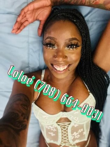 Chicago Incalls — Lolo, Petite Exotic Ebony Female Escort (FT Verification After Screening) - 1