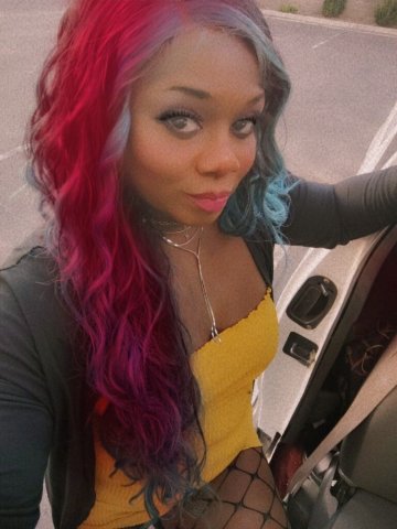 Scarlette — Fresno Black Rocker Chick — Butt Play, Cum Swallowing & Fetish Fun - 1