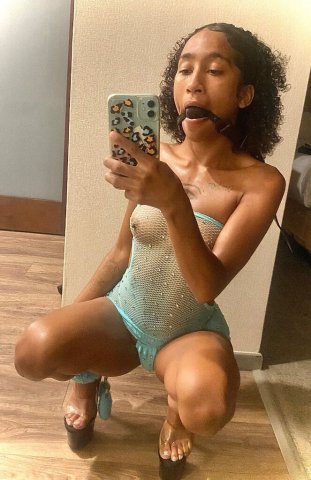Abilene Fun Size 4'7 Female Escort — Greek Special & Duos - 1