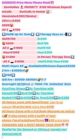 Richmond, Virginia Goddess Female Escort — Deep Openings & 40 Min Sessions - 1