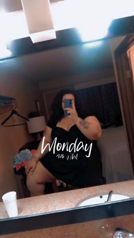 BBW Female Escort — Professional Eater - 1