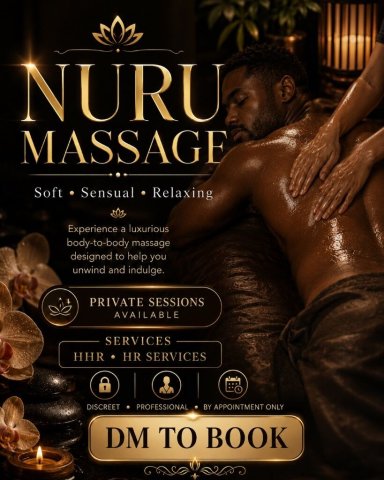 Washington DC Outcall Nuru Massage — deposit-ready only - 1