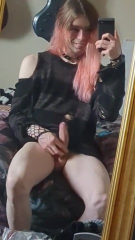 Exclusdive 🍆big white trannygirl real throat goat is your fantasy In/Out 24/7 - 1
