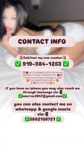 Raleigh-Durham Latina Female Escort — Visits & Content - 1