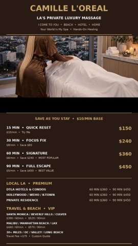 La's Private Luxury Massage — Cincinnati OH - 1