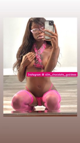 Karmel — Slim Chocolate Goddess (Visalia) 5'5 super slim - 1