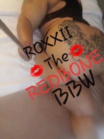 Redbone BBW escort in Columbia, SC — text for plush sexy dates - 1