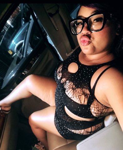 Sacramento CA Chubby Blasian Goddess Escort — Sweet Face & Thick Waist (22) - 1