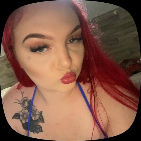 Modesto Redhead Incall — Big Blue Eyes, Huge Boobs - 1