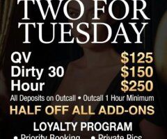 Ms B Haven Tuesday Specials — Blonde Female Escort (Lubbock, TX) - Image 3