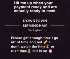 Birmingham Female Escort — Incall downtown BHAM area, $40/10 min - Image 5