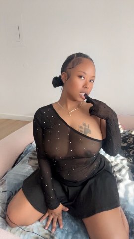 San Diego Ebony Escort — Petite, Tease & FEMDOM/BDSM - 1