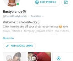 Brandy (California) Busty Female Escort — Tight chocolate + domination/role play - Image 7