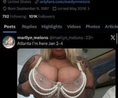 Marilyn Melons — Female Escort in Chattanooga, TN (In town today) - Image 3