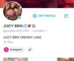 Toledo escorts - Juicy BBW ✨ — In-Call & Outcall