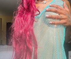 Petite Brownskin Escort With Burgundy Hair - Image 5