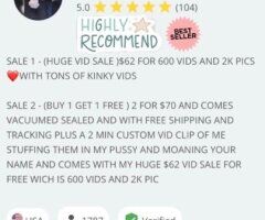 Fansly Vid Sale — 600 Vids + 2K Pics for $62 (No Monthly) - Image 11