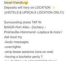 Baton Rouge Escort (28) — Book or Unschedule Updates - Image 6