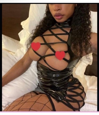 Busty Chocolate Babe for Fetishes, Cuddling & Massages - 1
