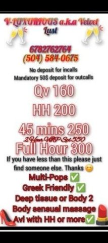 Biloxi Escort — Back Rub + Hand Pleasure, Incall/Outcall - 1