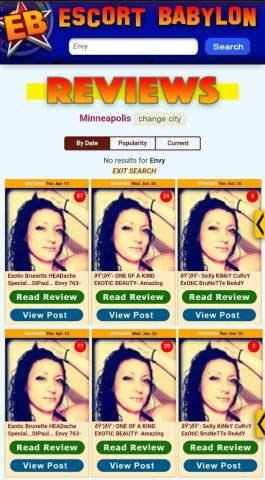 Minneapolis/St. Paul Private Incall & Car Dates — Female Escort - 1
