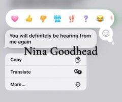 Goodhead Nina — Akron/Canton Kinky Escort - Image 3