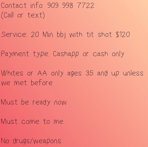 St. Louis Female Escort — Oral Services - 1