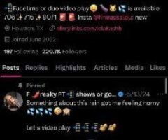 Lola — Ebony Curvy Amateur Pornstar (FaceTime + X/Twitter) - Image 4