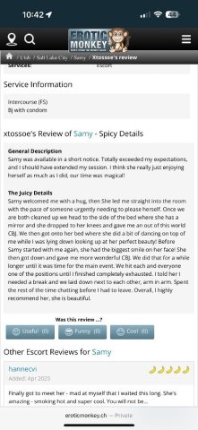 Samy (24) 5'9" 150lb 34DD — Sioux Falls Female Escort - 1