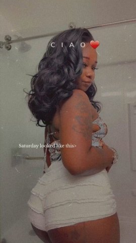 Clarksville Petite 2-Girl Fun-Sized Fat Booty Slim-Thick Chocolate Escort - 1