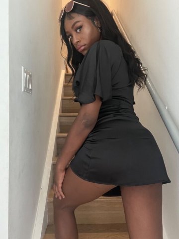 Queens Ebony Female Escort — Throat Fucking Special (Short Stay) — $100 - 1