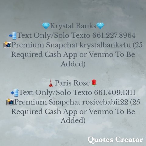 Krystal Banks & Paris Rose — Independent Outcalls (Host Required) - 1