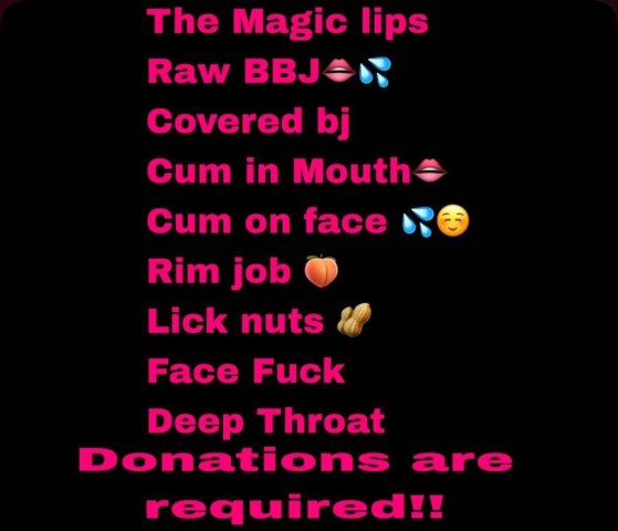 Magic Lips BBW 36 — Deep Throat & Lip/Rim Play (No Appointments) - 1