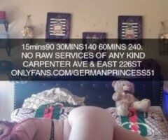Bronx escorts - Bronx Incalls (Carpenter Ave & E 226th) Female Escort — 15/30/60 min sessions