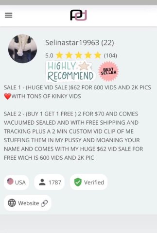 Huge Fansly Vid Sale (No Meets) — 600 Vids & 2K Pics - 1